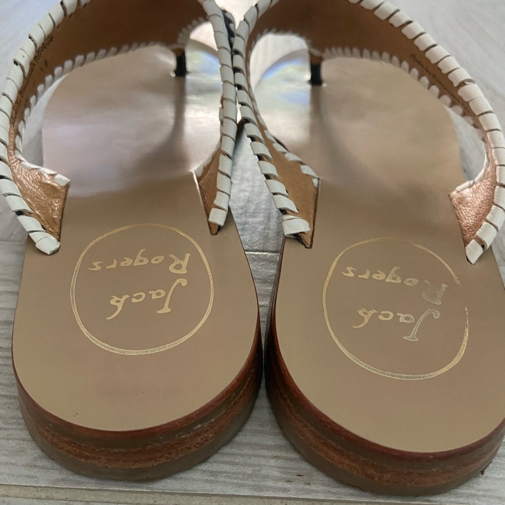 JACK ROGERS TASSELED SANDAL - Picture 2 of 3